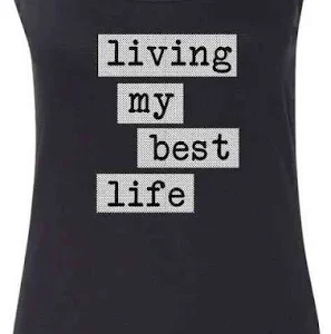 WOMANS LIVE YOUR BEST LIFE TANK